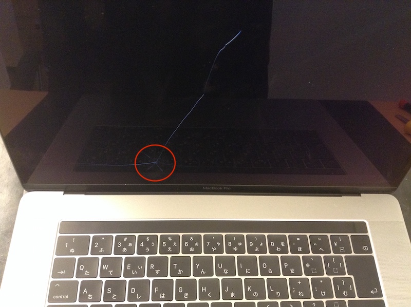 ノートPCMacBook Pro(Mid 2014)15 バッテリーと液晶パネル交換済み！